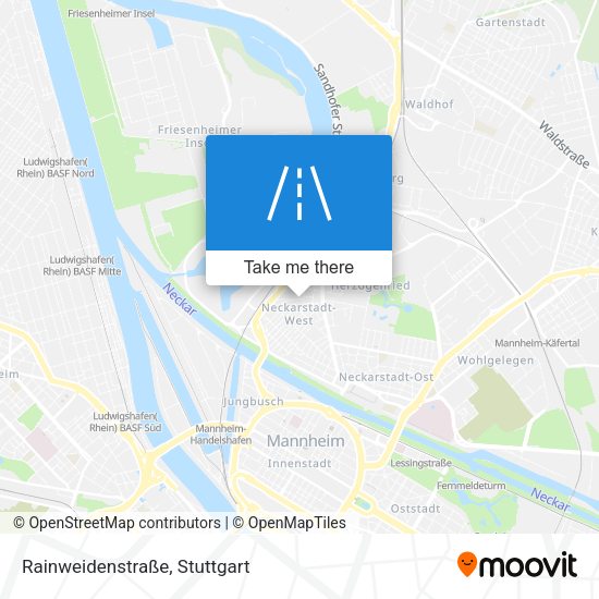 Rainweidenstraße map
