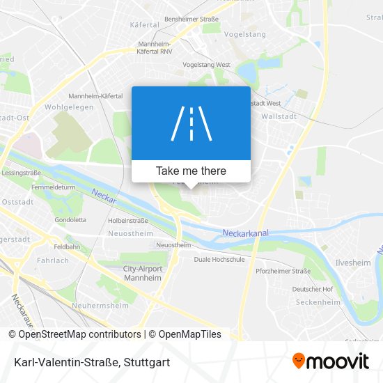 Karl-Valentin-Straße map