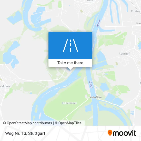 Карта Weg Nr. 13