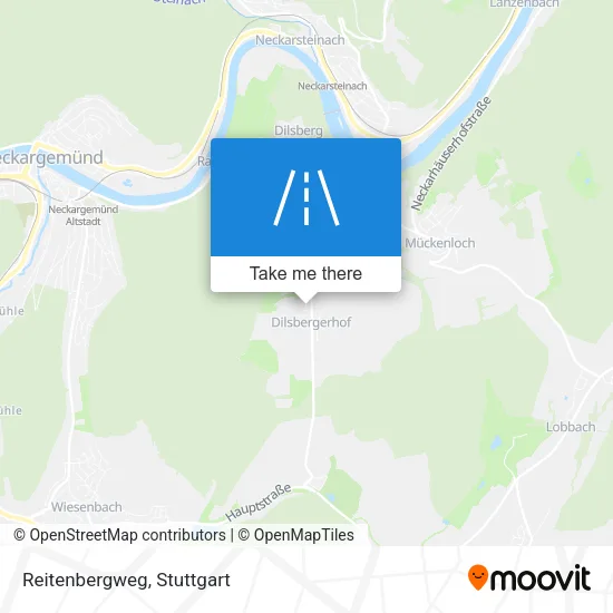 Карта Reitenbergweg