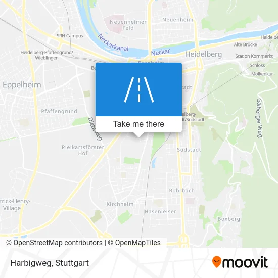 Harbigweg map
