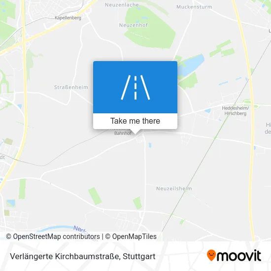 Карта Verlängerte Kirchbaumstraße