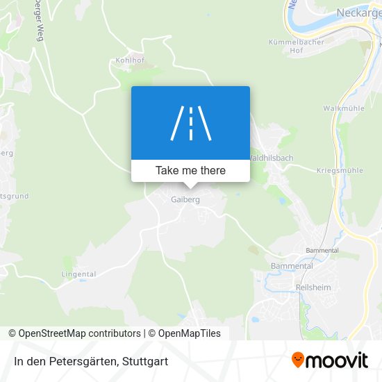 In den Petersgärten map