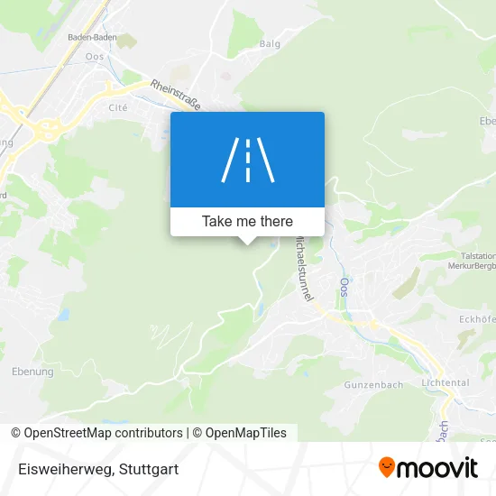 Карта Eisweiherweg