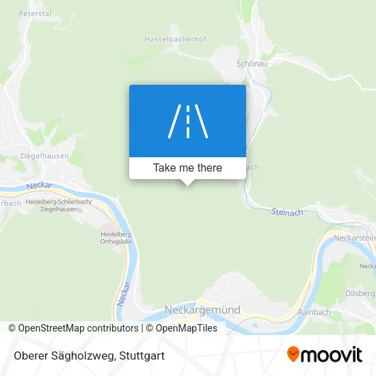Карта Oberer Sägholzweg