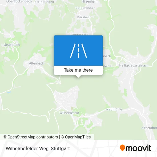 Карта Wilhelmsfelder Weg