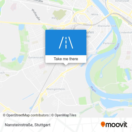 Nansteinstraße map