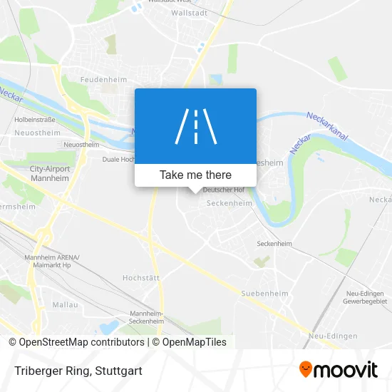 Карта Triberger Ring