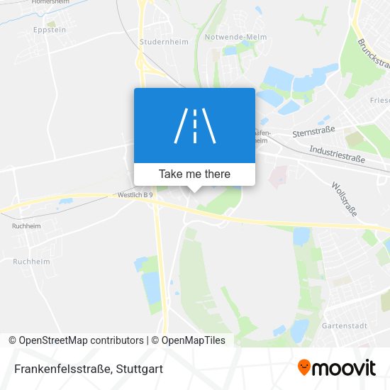 Frankenfelsstraße map
