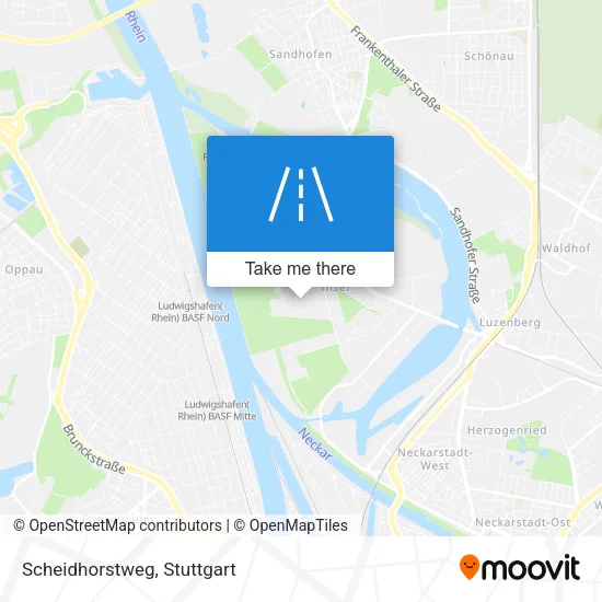 Карта Scheidhorstweg