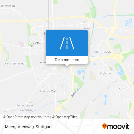 Карта Meergartenweg