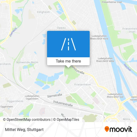 Карта Mittel Weg