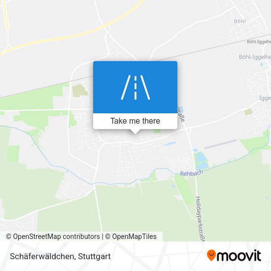 Schäferwäldchen map