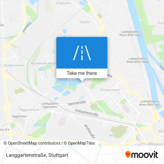 Карта Langgartenstraße