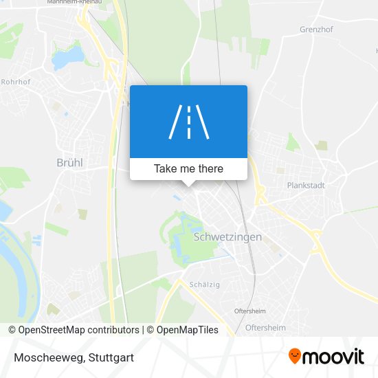 Карта Moscheeweg