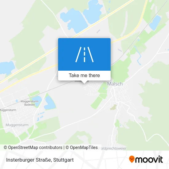 Карта Insterburger Straße