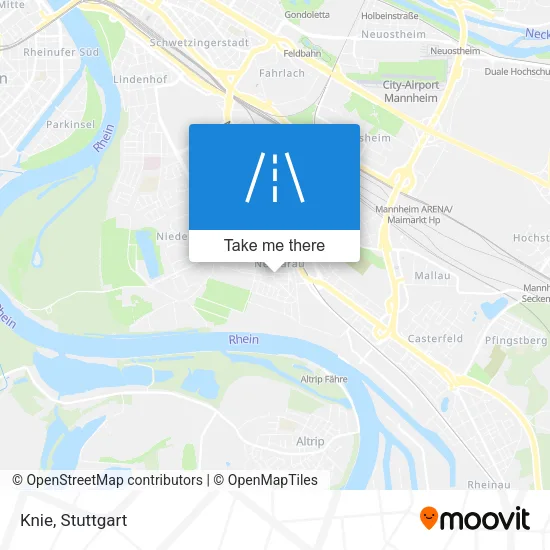 Карта Knie
