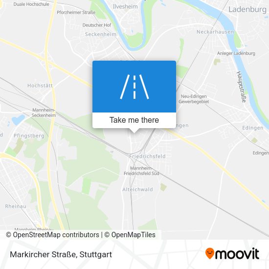 Markircher Straße map