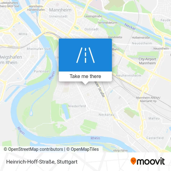 Карта Heinrich-Hoff-Straße