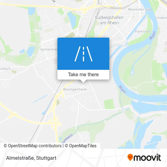 Карта Almelstraße