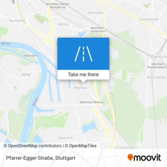 Карта Pfarrer-Egger-Straße