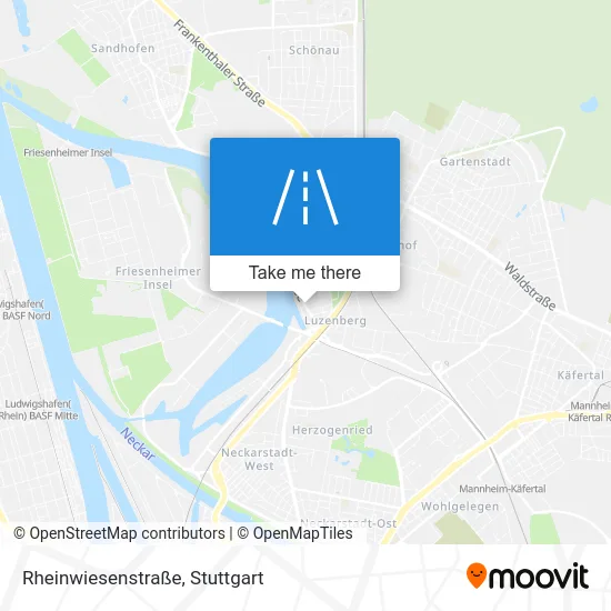 Rheinwiesenstraße map