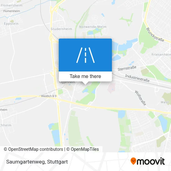 Карта Saumgartenweg