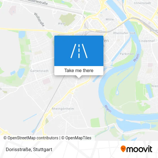 Карта Dorisstraße
