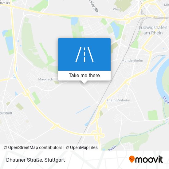 Dhauner Straße map