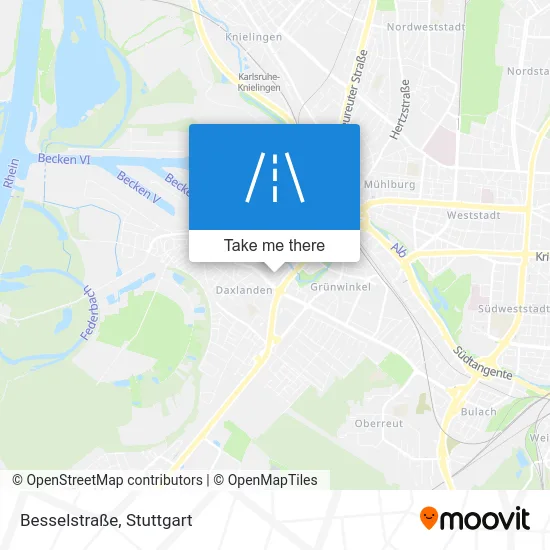 Карта Besselstraße