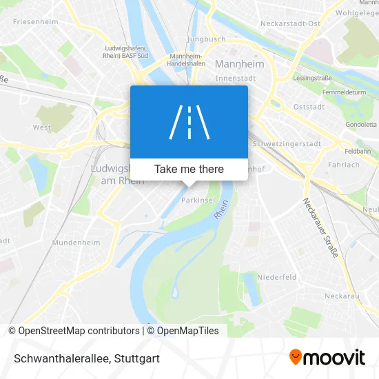 Карта Schwanthalerallee