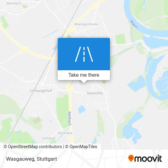 Карта Wasgauweg