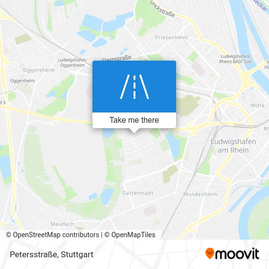 Карта Petersstraße
