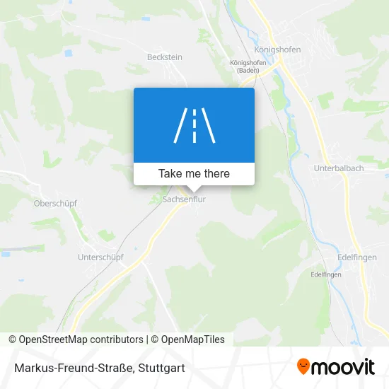 Карта Markus-Freund-Straße