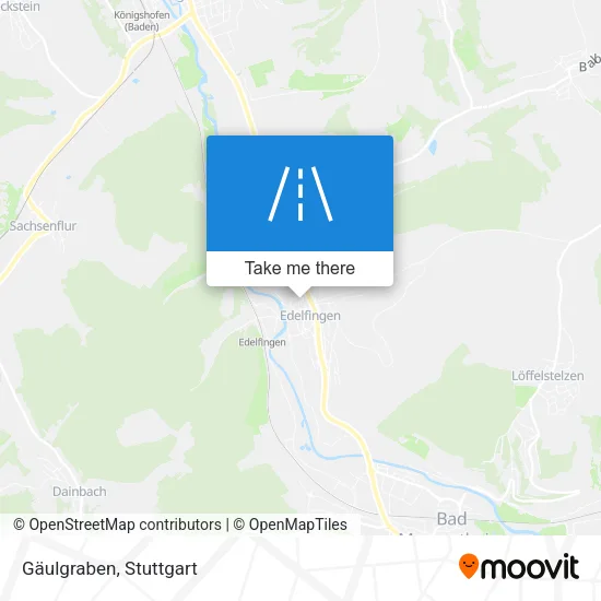 Gäulgraben map