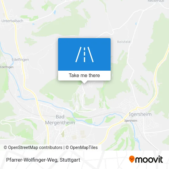 Карта Pfarrer-Wolfinger-Weg