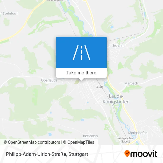 Карта Philipp-Adam-Ulrich-Straße