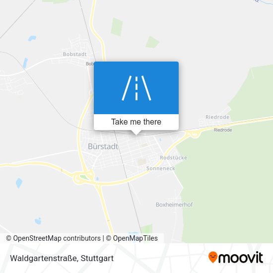 Waldgartenstraße map