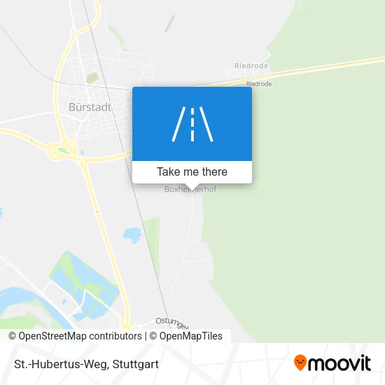 Карта St.-Hubertus-Weg