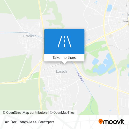 Карта An Der Langwiese