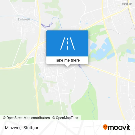 Карта Minzweg