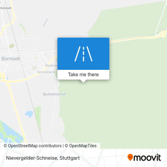 Nievergelder-Schneise map