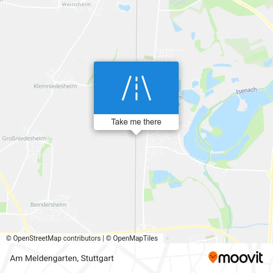 Карта Am Meldengarten