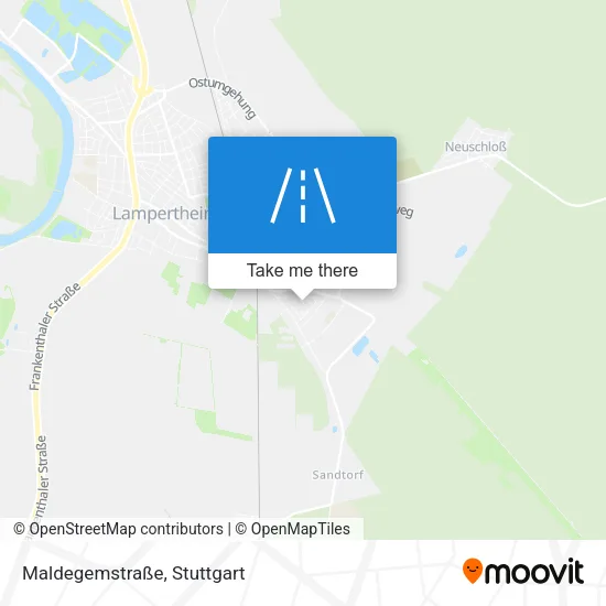 Maldegemstraße map