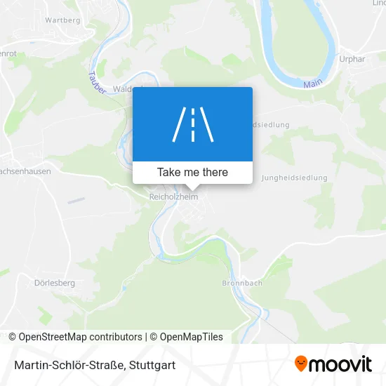 Карта Martin-Schlör-Straße