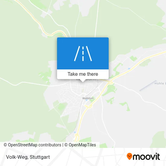 Карта Volk-Weg