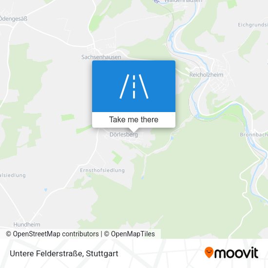 Untere Felderstraße map