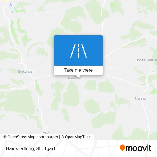 Карта Haidsiedlung