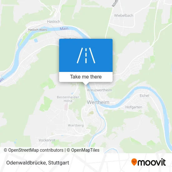 Карта Odenwaldbrücke