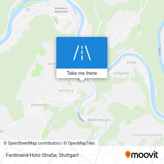 Ferdinand-Hotz-Straße map